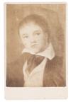 (ART.) DOUGLASS, ROBERT. Portrait of Joseph Parrish, aged about 10 (supplied title).